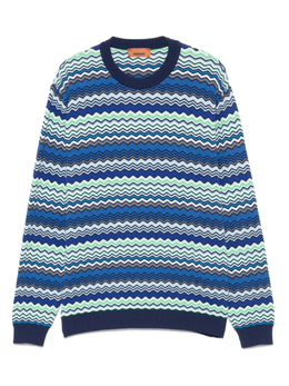 Missoni: Синий свитер 