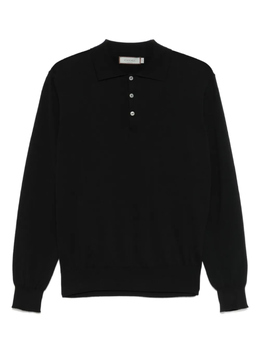 Canali: Чёрная рубашка 