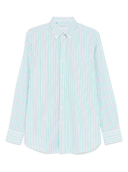 Brioni: Рубашка в полоску 