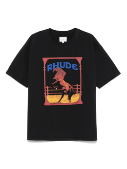 Rhude: Чёрная футболка 