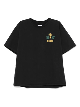 Rhude: Чёрная футболка 