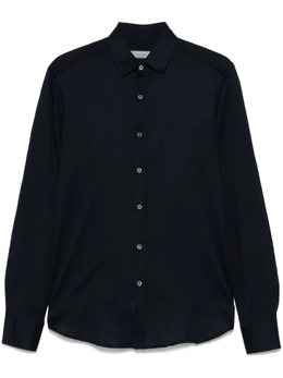 Canali: Синяя рубашка 