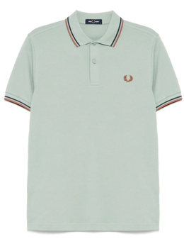 Fred Perry: Зелёная рубашка 