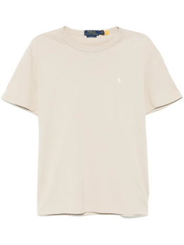 Polo Ralph Lauren: Серая футболка 