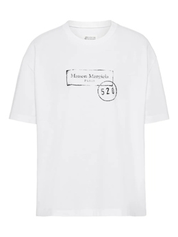 Maison Margiela: Белая футболка 