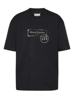 Maison Margiela: Чёрная футболка 