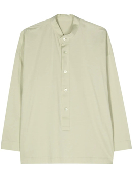 Homme Plissé Issey Miyake: Рубашка с воротником 