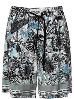 Just Cavalli: Шорты с принтом 