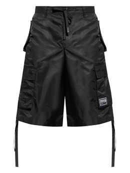 Versace Jeans Couture: Чёрные шорты 