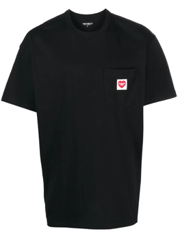 Carhartt WIP: Чёрная футболка 