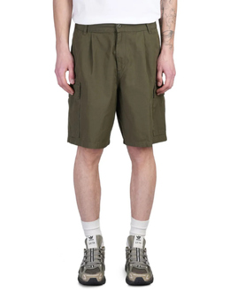 Carhartt WIP: Зелёные шорты 