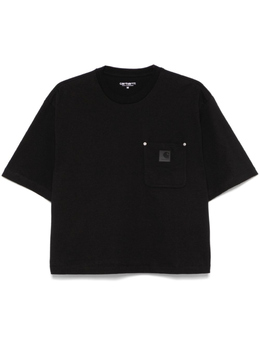 Carhartt WIP: Чёрная футболка 
