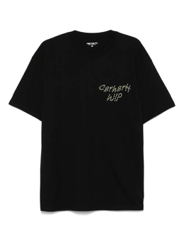 Carhartt WIP: Чёрная футболка 