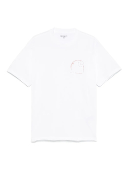 Carhartt WIP: Белая футболка 