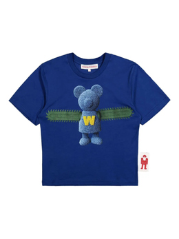 Walter Van Beirendonck: Синяя футболка 