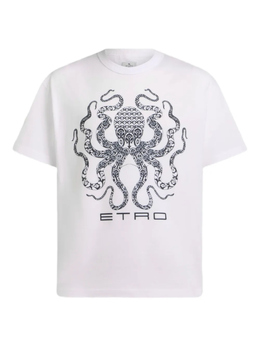 Etro: Белая футболка 