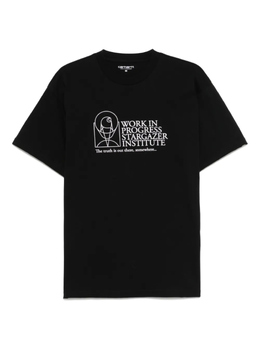 Carhartt WIP: Чёрная футболка 