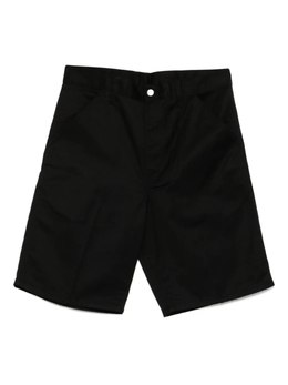 Carhartt WIP: Чёрные шорты 