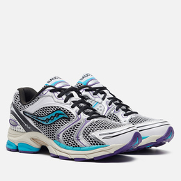 Saucony: Серые кроссовки 
