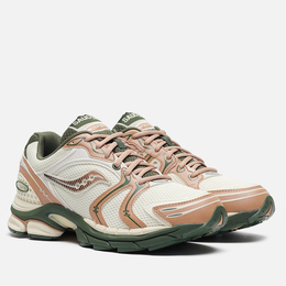 Saucony: Бежевые кроссовки 