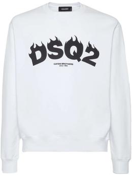 Dsquared2: Белая толстовка  DSQ2