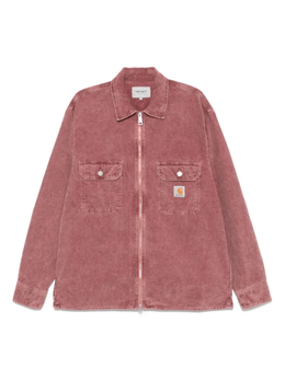 Carhartt WIP: Розовая рубашка 