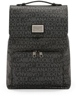 Dolce & Gabbana: Чёрный рюкзак 
