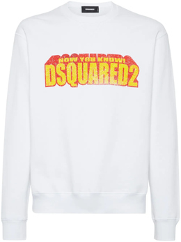 Dsquared2: Белая толстовка 
