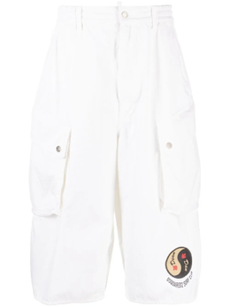 Dsquared2: Белые шорты 