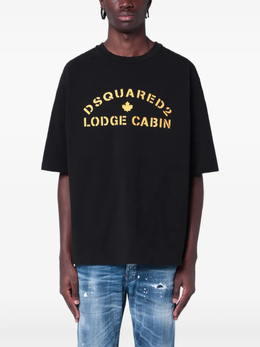 Dsquared2: Чёрная футболка 