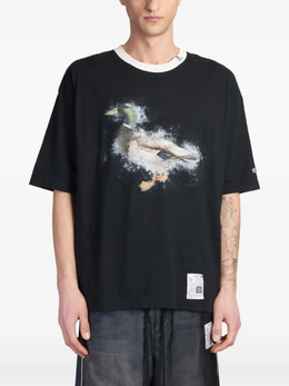 Maison Mihara Yasuhiro: Футболка с принтом 