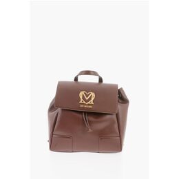 Moschino: Коричневый рюкзак 