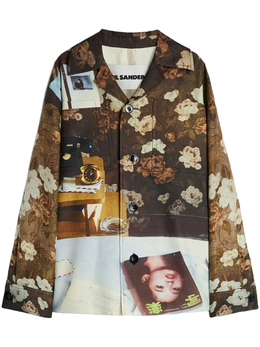 Jil Sander: Куртка с принтом 