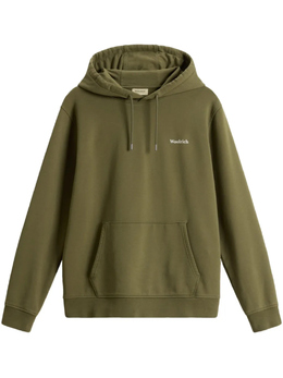 Woolrich: Зелёная толстовка 