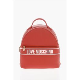 Moschino: Красный рюкзак 