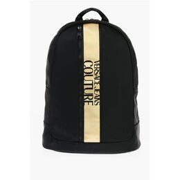 Versace: Чёрный рюкзак 