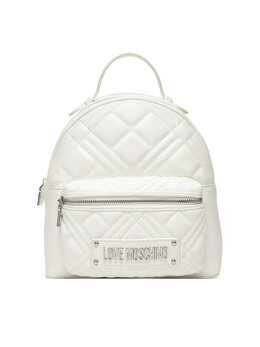 LOVE MOSCHINO: Белый рюкзак 