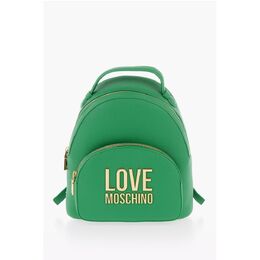 Moschino: Зелёный рюкзак 