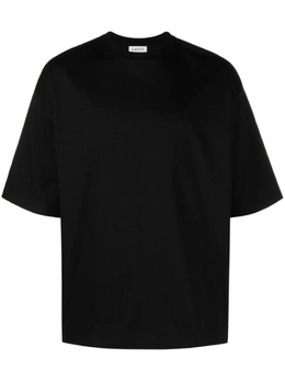 Lanvin: Чёрная футболка 