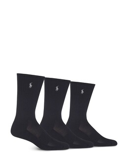 Polo Ralph Lauren: Чёрные носки 