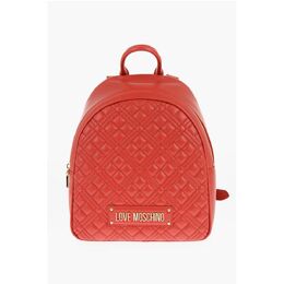 Moschino: Красный рюкзак 