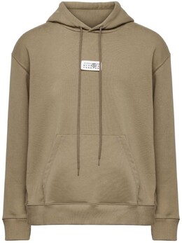 MM6 Maison Margiela: Коричневая толстовка 