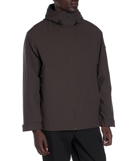 Moncler: Пуховик с капюшоном 