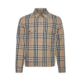 Burberry: Коричневая куртка 