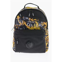 Versace: Чёрный рюкзак 
