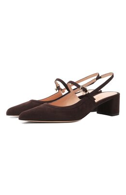 Gianvito Rossi: Коричневые туфли 