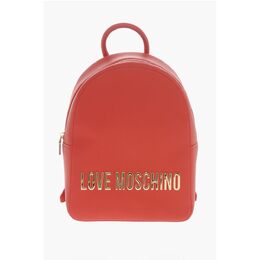 Moschino: Красный рюкзак 