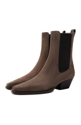 Brunello Cucinelli: Бежевые ботинки 