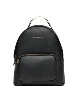 Tommy Hilfiger: Чёрный рюкзак  TH