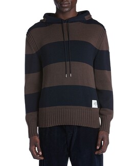 Moncler: Толстовка в полоску 